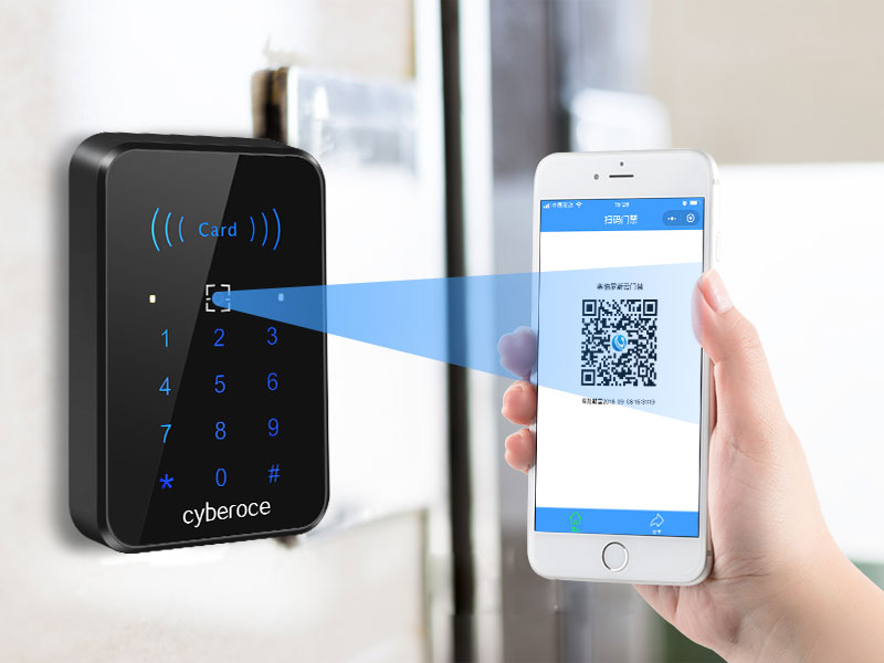 智能掃碼門禁，塞伯羅斯二維碼云門禁一體機(jī)