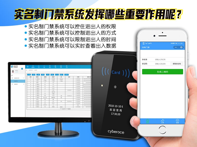實(shí)名制門禁系統(tǒng)發(fā)揮的重要作用
